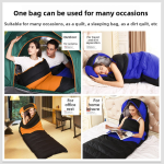 electrically heated sleeping bag (3kg 95cm wide sleeping bag + storage bag + pillow)