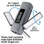 folding telescopic camping light