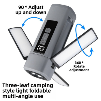 folding telescopic camping light