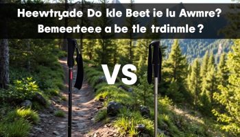 Are carbon or Aluminium poles better for trail running?