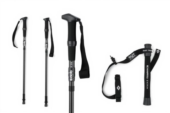 Black Diamond Distance FLZ adjustable trail running poles