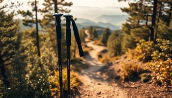 How to use poles while trail running?