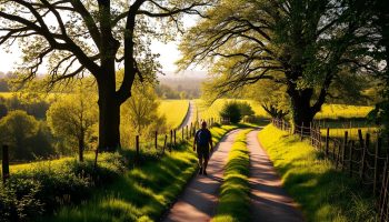 Is walking on a trail considered hiking?