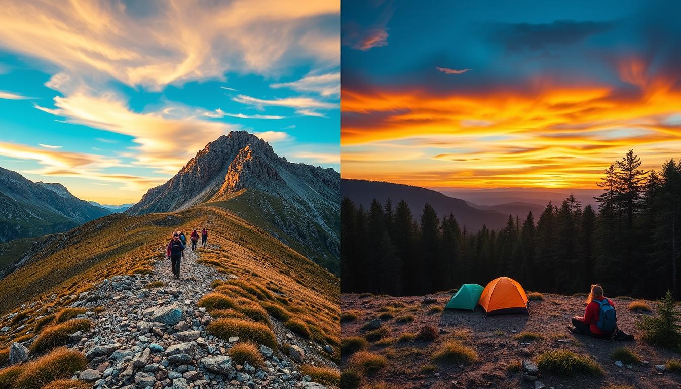 Is trekking the same as backpacking?